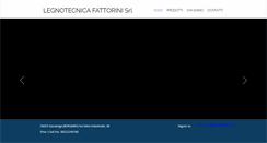 Desktop Screenshot of legnotecnicafattorini.it